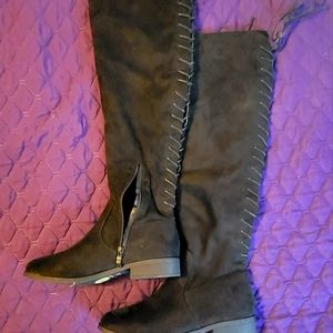 French Connection tall suede boots
